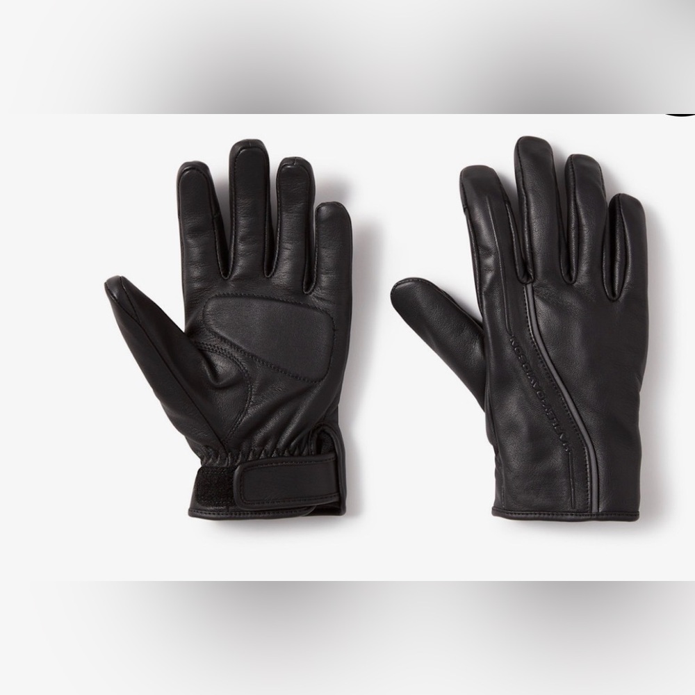 MENS  H-D® WATERPROOF LEATHER RIDING GLOVES - L